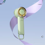 Ice Cooling Fan Handheld USB Rechargeable