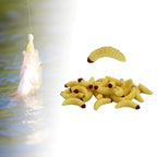 12 Pcs Silicone Soft Fishing Worms
