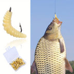 12 Pcs Silicone Soft Fishing Worms