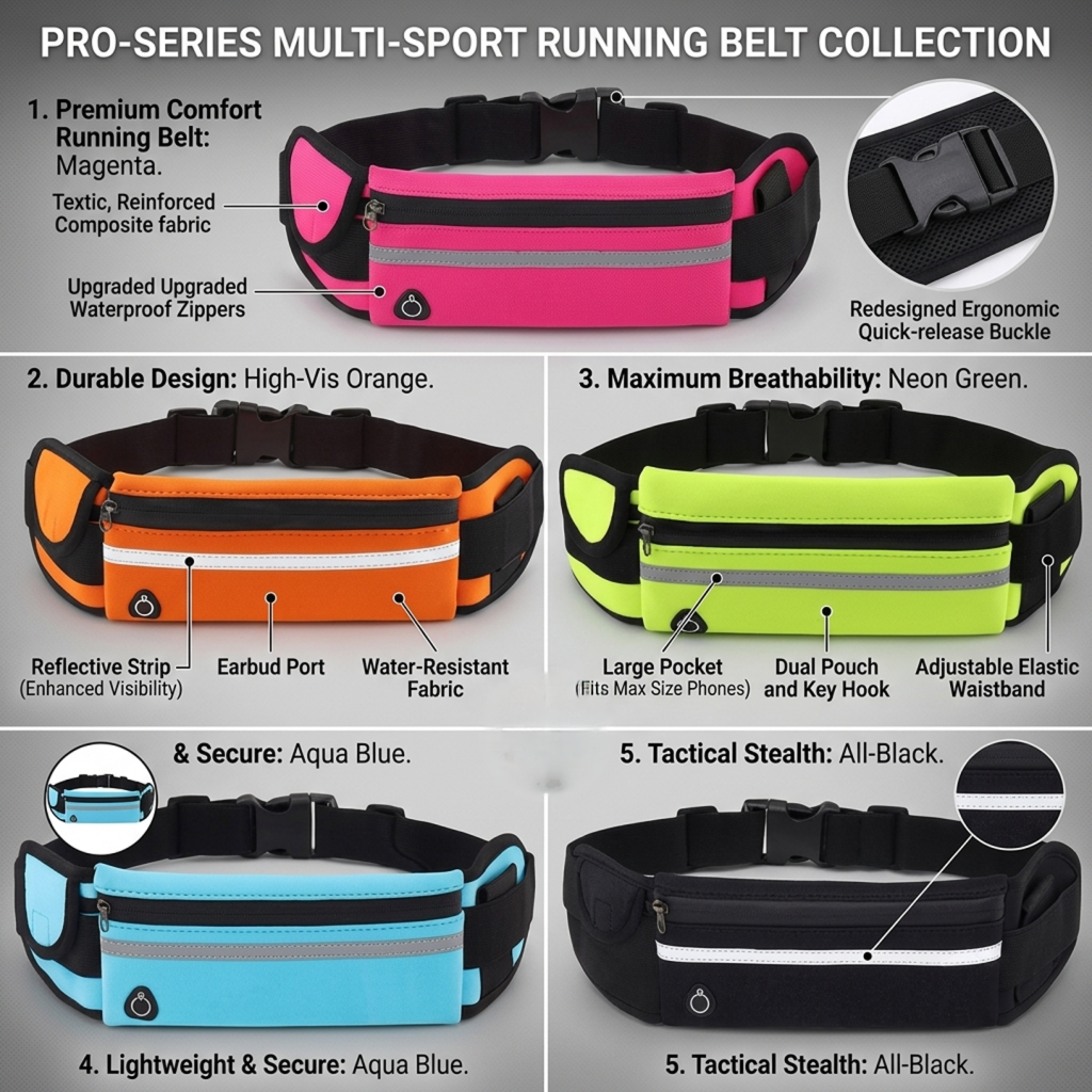 Waterproof Running Belt Bag